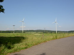 Farma wiatrowa w Jindřichovicach 